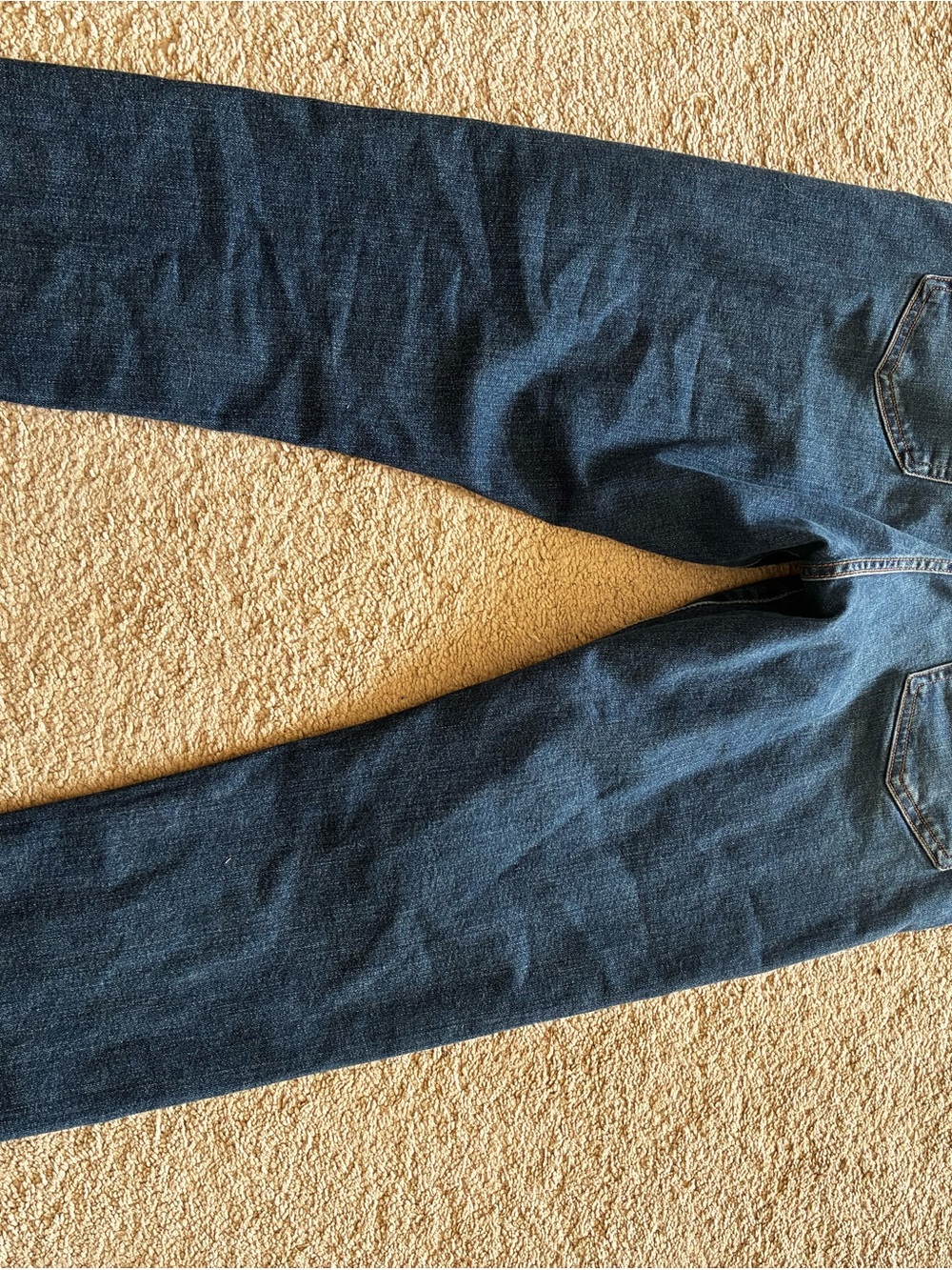 Levi's Dark Blue Straight-Leg Women's Jeans